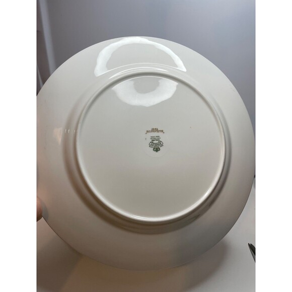 set of 4 Aynsley Elizabeth, Gold Laurel, Smooth: Dinner Plate (s), 10 1/2" - Picture 5 of 11